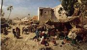 unknow artist Arab or Arabic people and life. Orientalism oil paintings 153 Germany oil painting artist